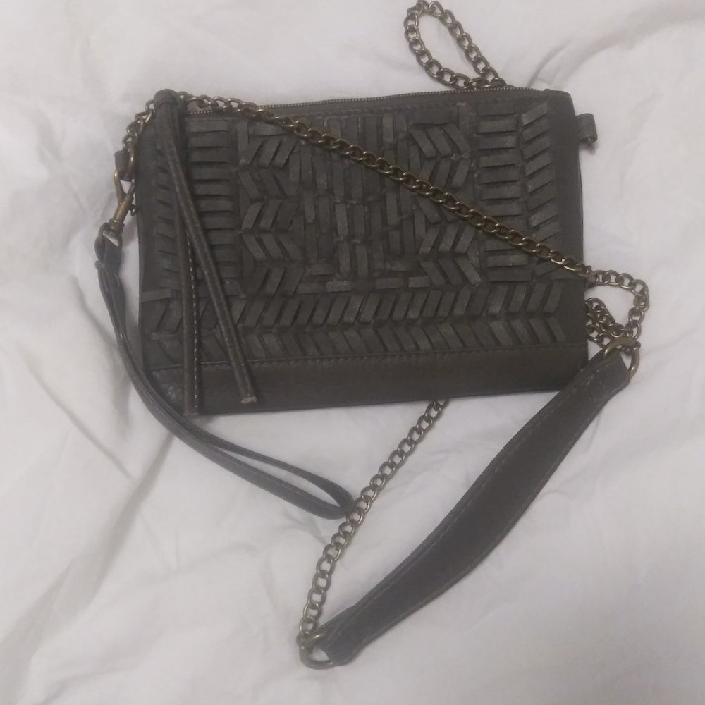 T-Shirt & Jeans Army Green Cross-body Bag